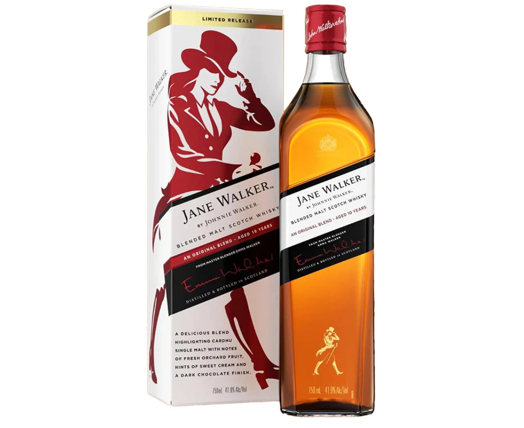 Johnnie Walker 10 Year Old Jane Walker Limited Release 750ml