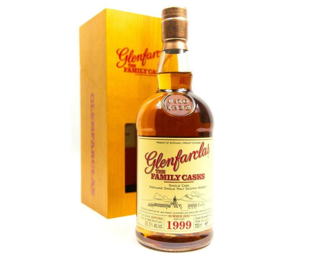 1999 Glenfarclas The Family Casks Cask Strength Single Malt Scotch Whisky 700ml