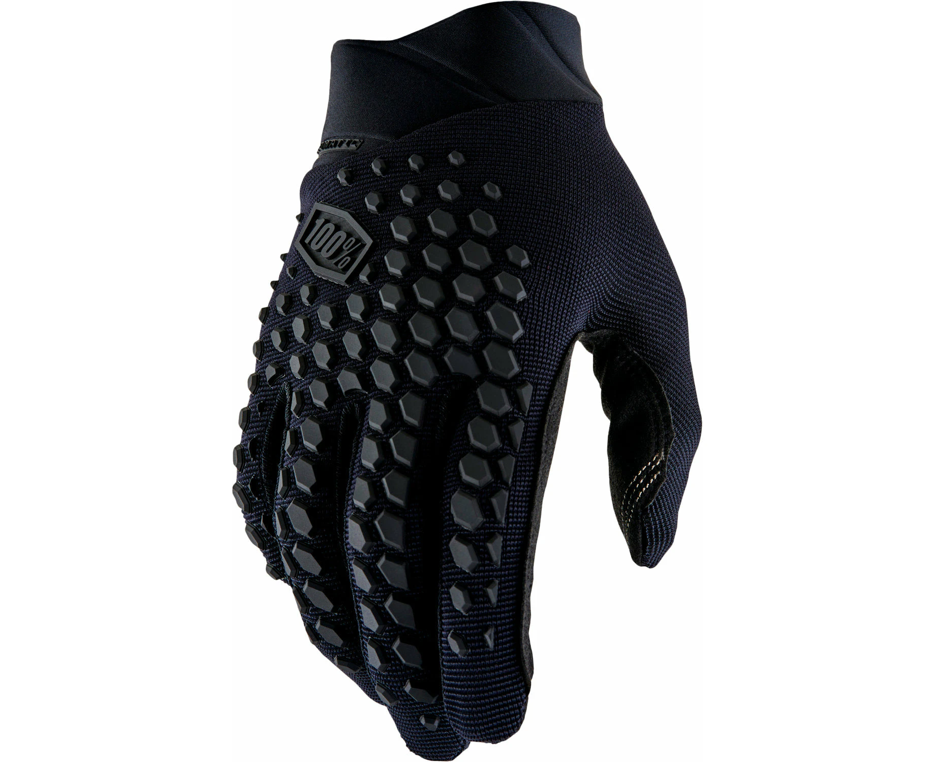 100% Geomatic MTB Gloves Black 2022