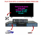 Sonken MP4000 Pro Karaoke Machine + 435 Songs from the 90's & 00's + 2 Wireless Microphones