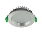 90mm Deco-13 LED Downlight 13w White, Black, Aluminium CCT 20420, 20421, 20422 Domus Lighting - Aluminium