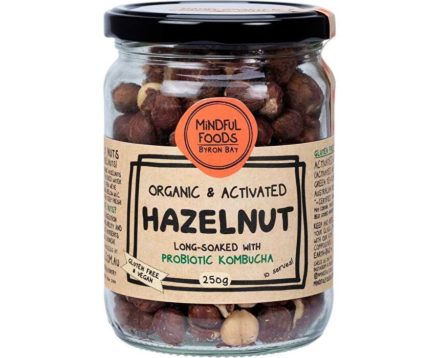 Mindful Foods Hazelnuts Organic & Activated 250g