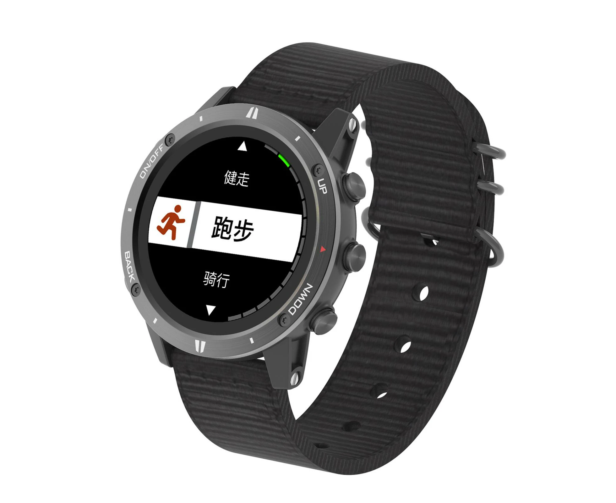 Outdoor GPS Sports Watch Fitness Tracker Wrist Watch for Running Swimming Climbing