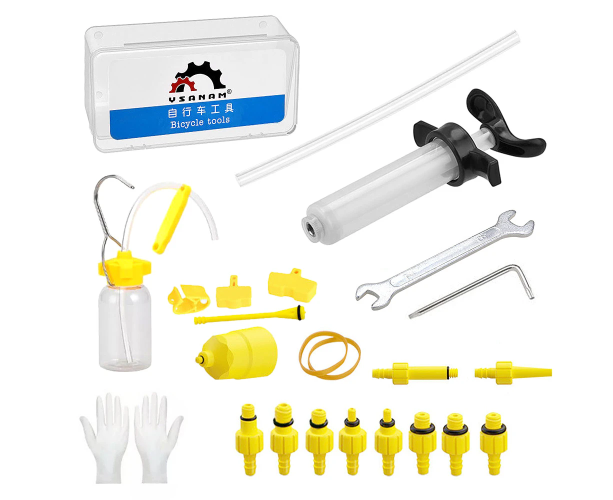 Brake Bleed Kit Bicycle Hydraulic Disc Brake Oil Bleeding Tool