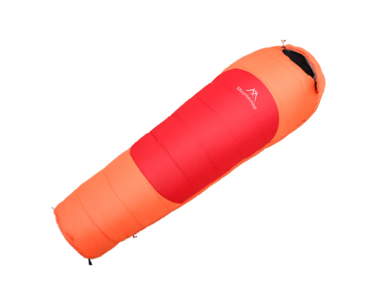 Outdoor Camping Sleeping Bag Portable Winter Thickened Warming Sleeping Bag Light-weight Cotton Sleeping Bag