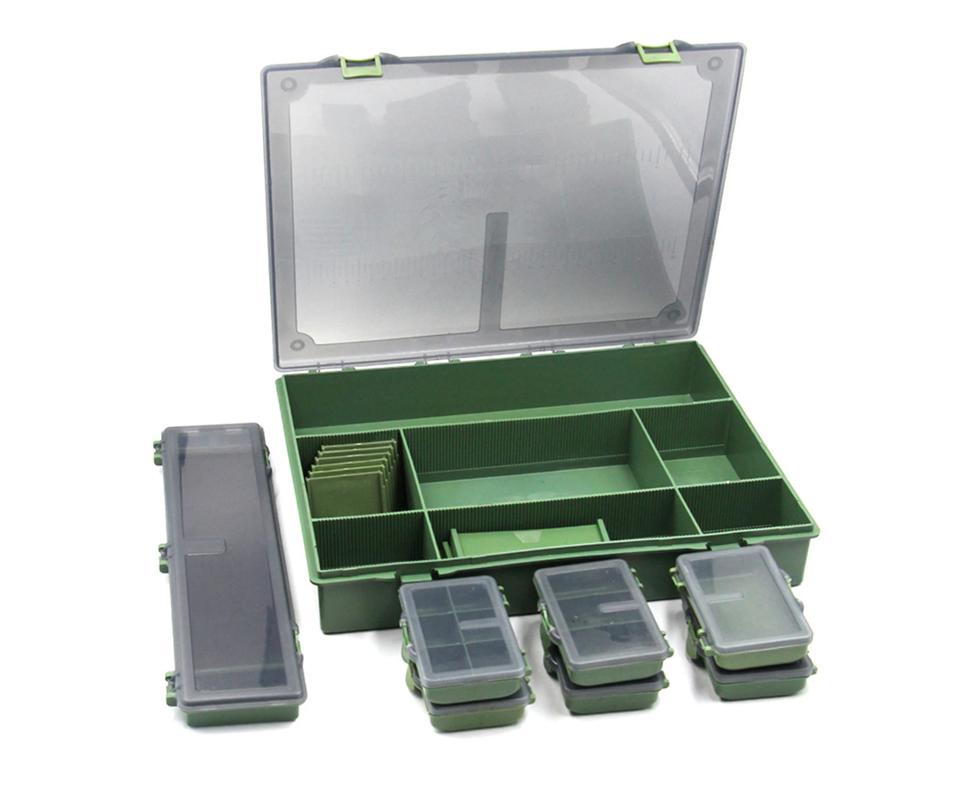 Fishing Lure Storage Boxes Set Bait Cases Kit Fishing Tackle Containers