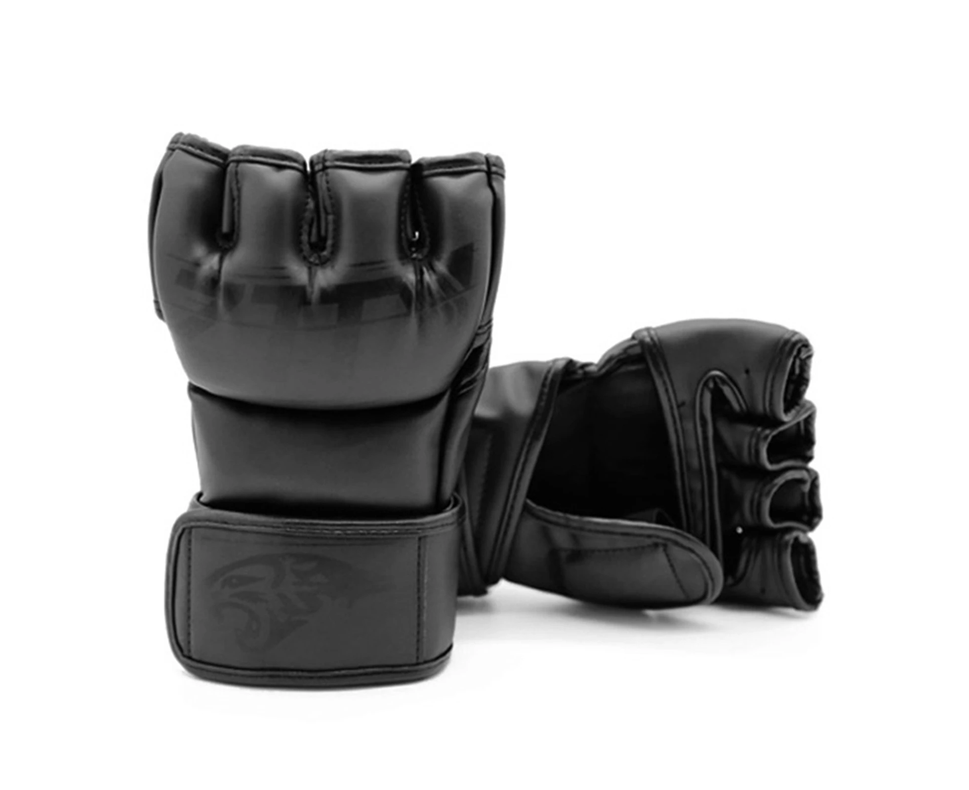 Men Women Kickboxing Gloves Boxing Gloves with Open Palm Punching Bag Gloves for Boxing Kickboxing Sparring Muay Thai