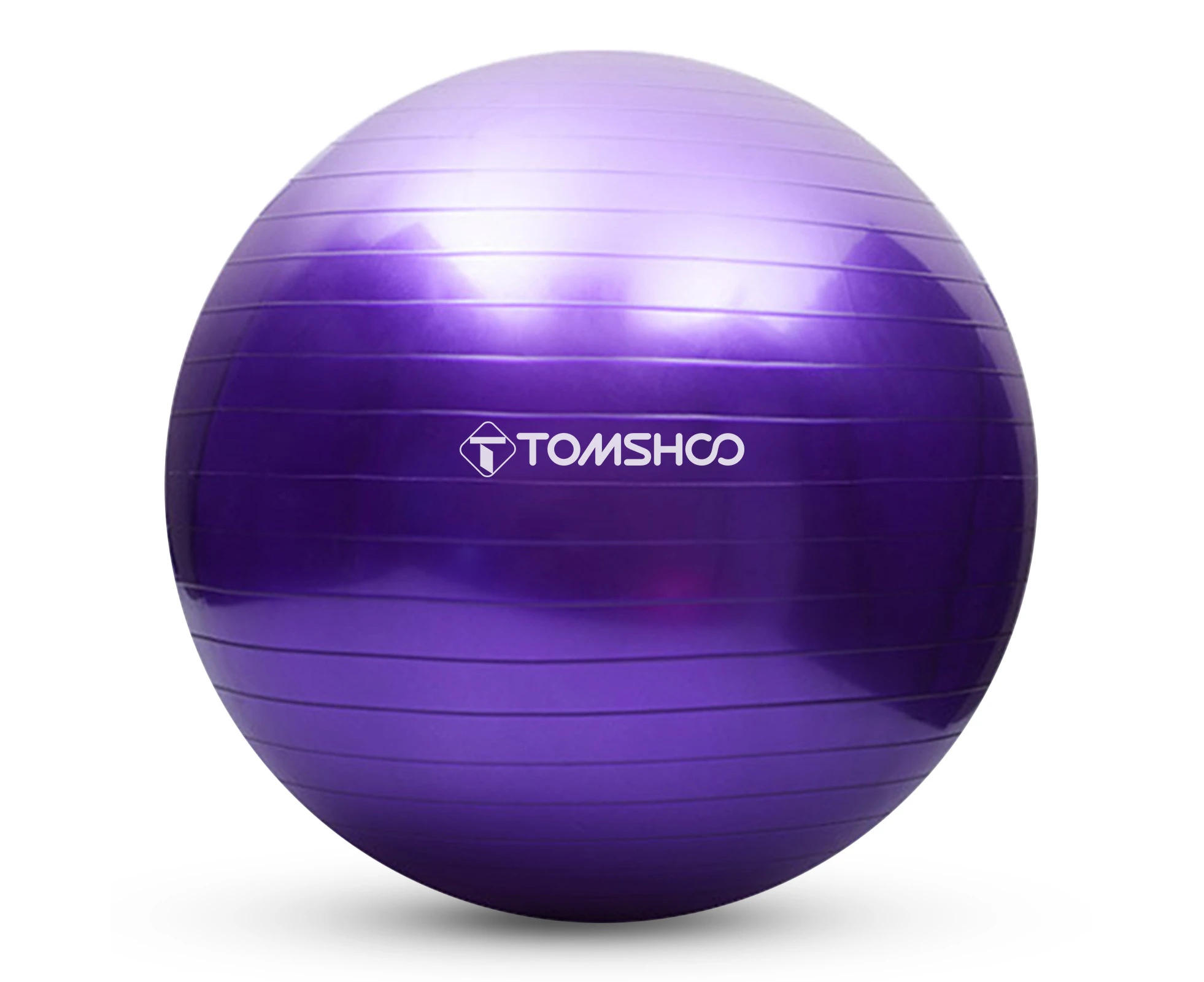 TOMSHOO Anti-burst Yoga Ball 45cm/55cm/65cm/75cm Stability Balance Ball Pilates Barre Physical Fitness Exercise Ball with Air Pump