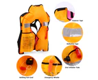 Manual Inflatable Life Jacket  Life Vest Water Sports Swimming Fishing Survival Jacket