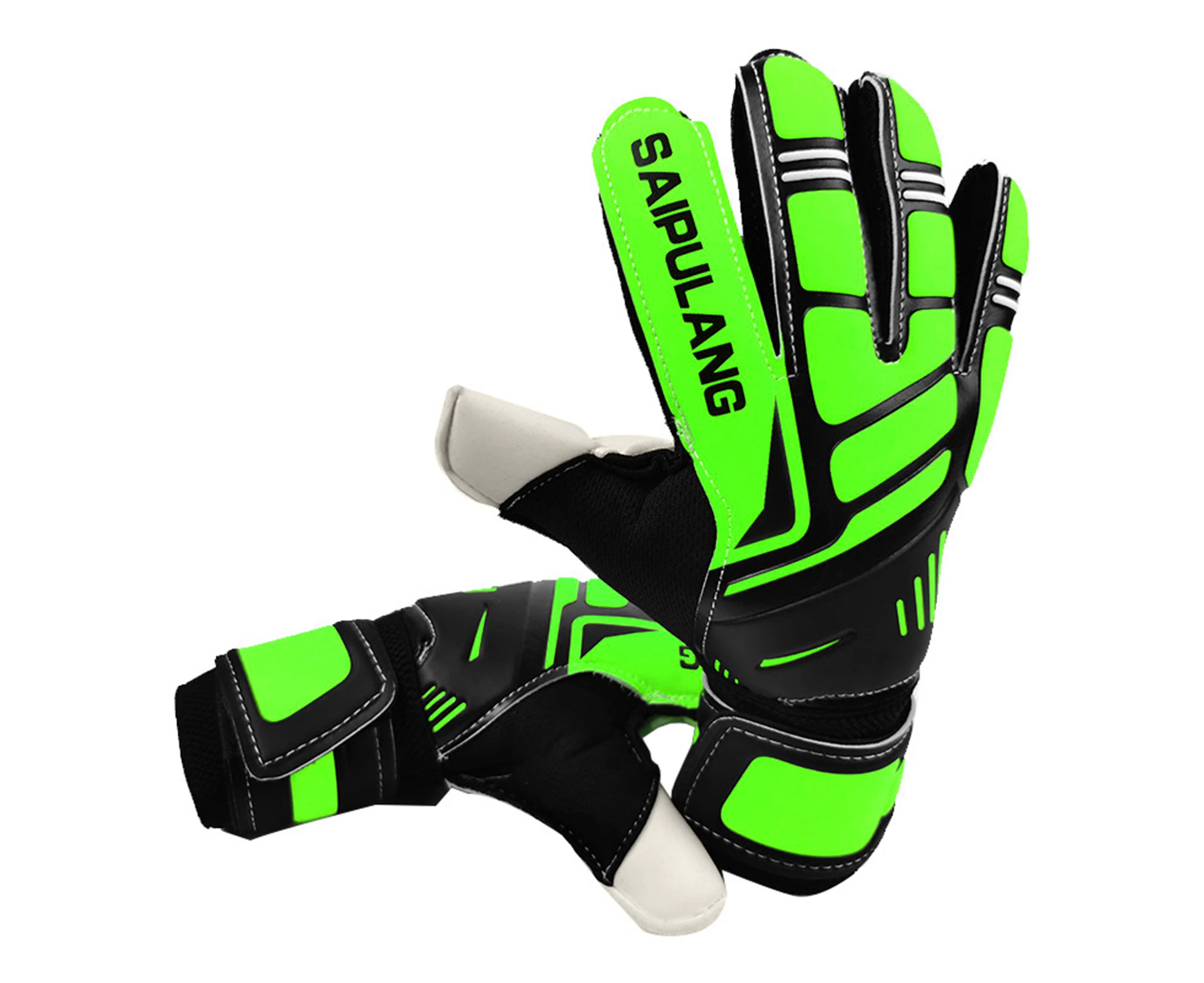 s Goalkeeper Gloves Anti-slip Latex Soccer Gloves for Men and Women Football Gloves for Training and Match