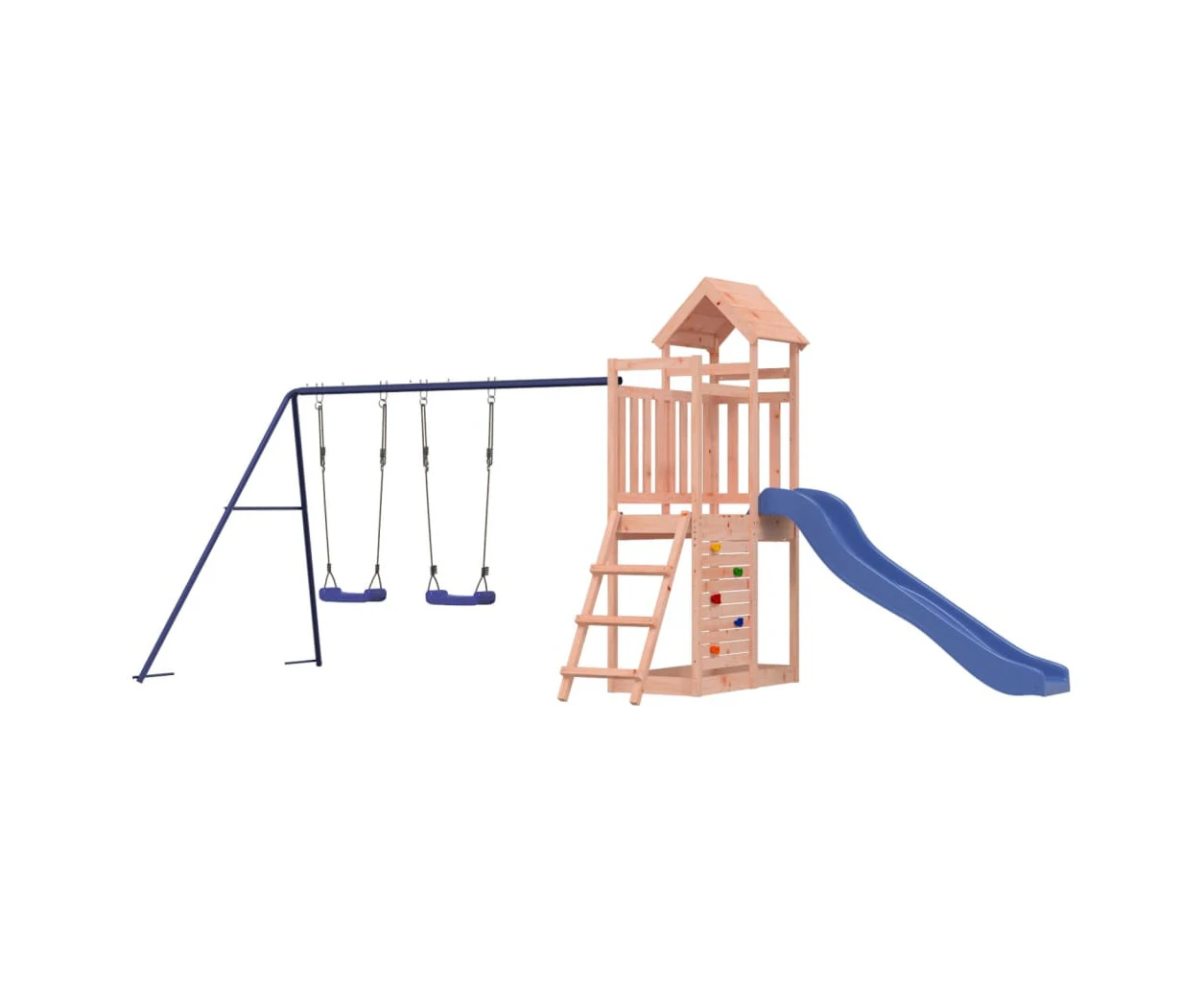 Outdoor Playset Solid Wood Pine - Solid douglas wood