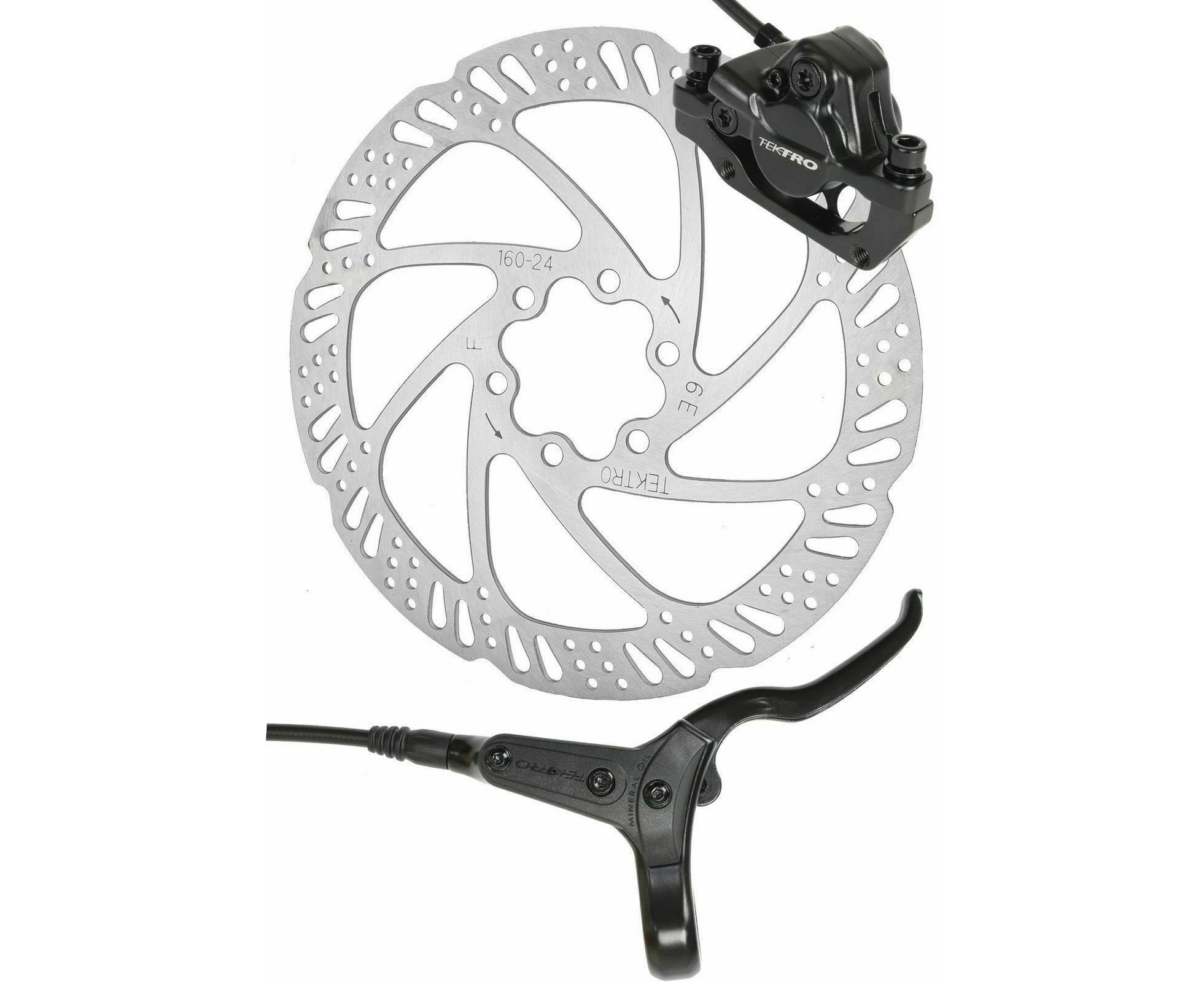 Tektro HD-M285 Hydraulic Disc Brake System Rear 1450mm with 160mm Rotor