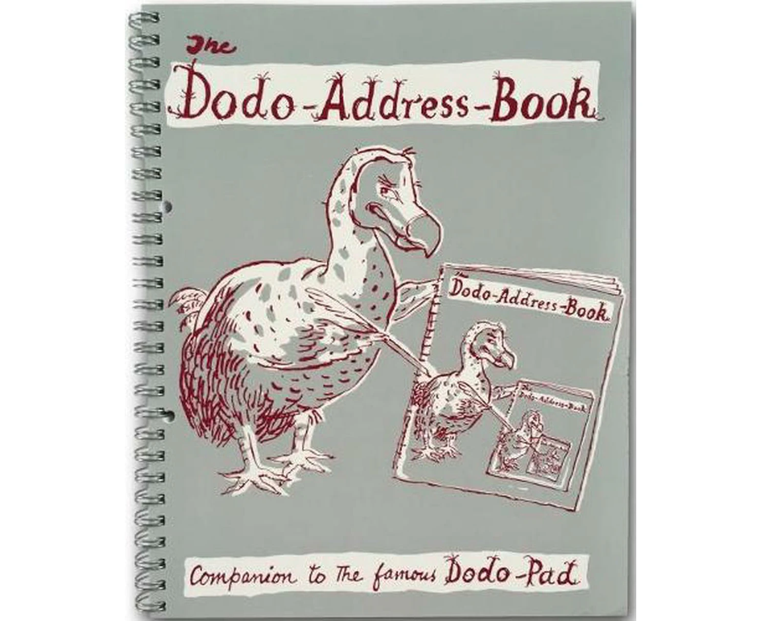 Dodo Address Book (Upcycled - RING-BOUND)