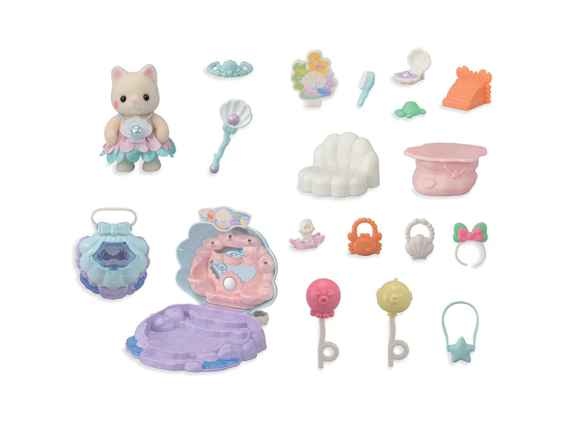 Sylvanian Families Baby Mermaid Shop Playset