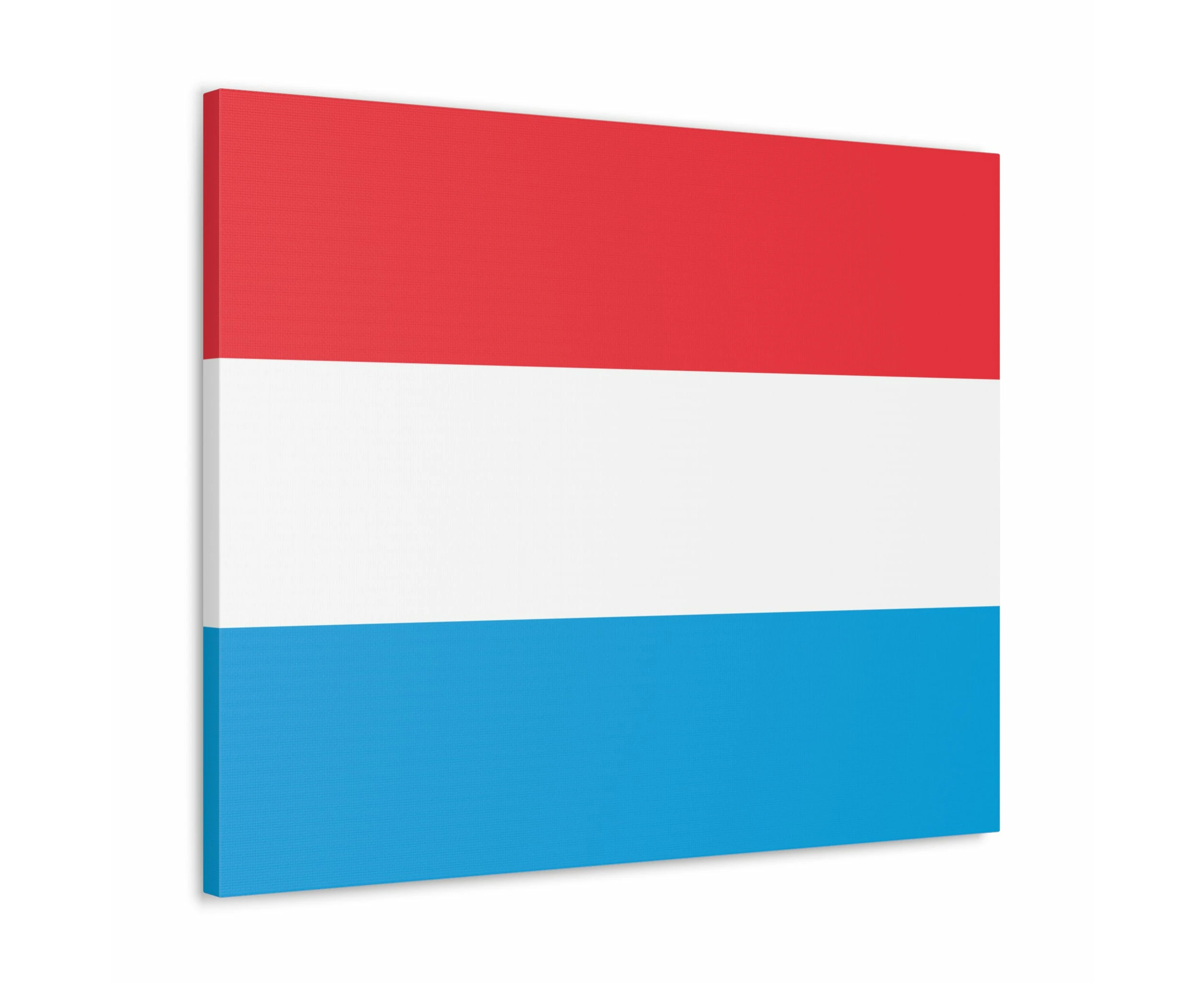 Luxembourg Country Flag Canvas Vibrant Wall Art Unframed Home Decor