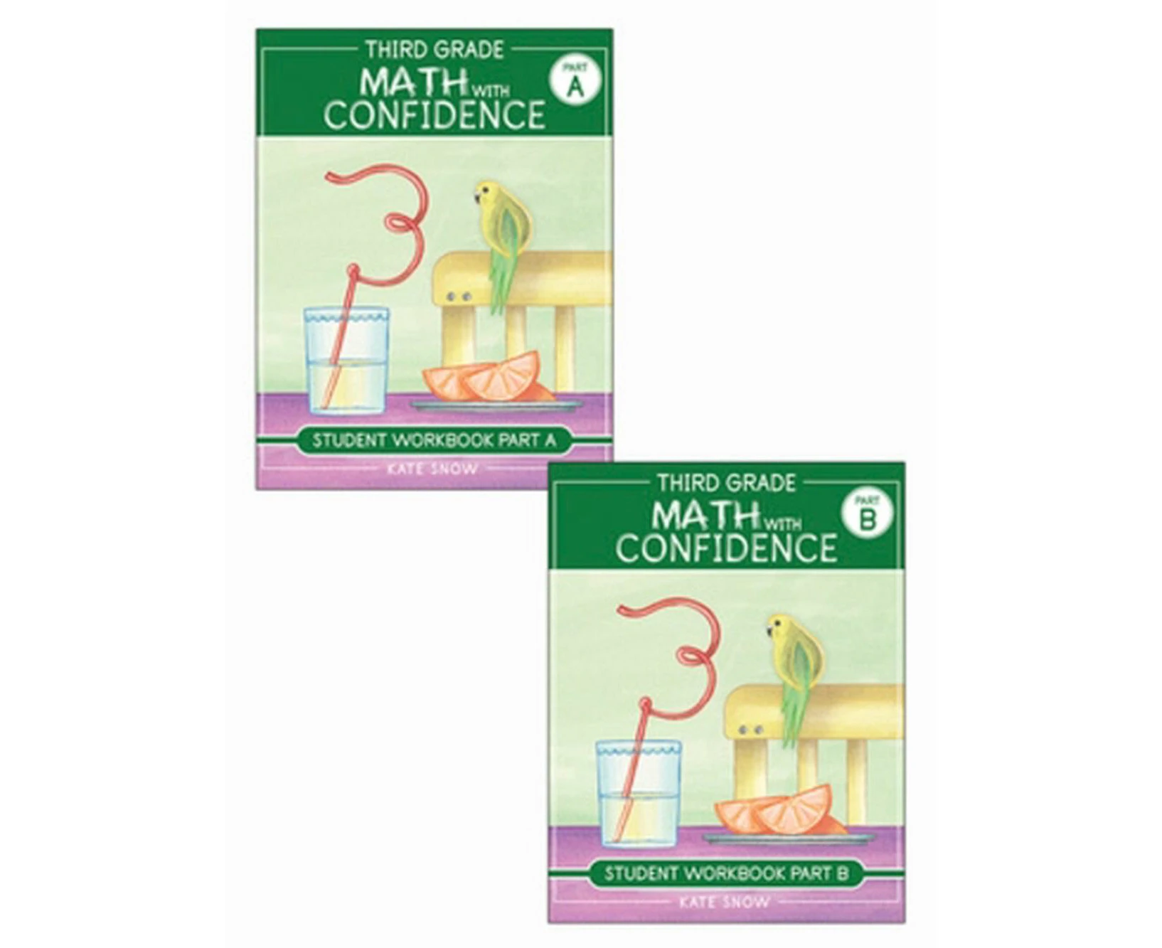 Third Grade Math with Confidence Student Workbook Bundle