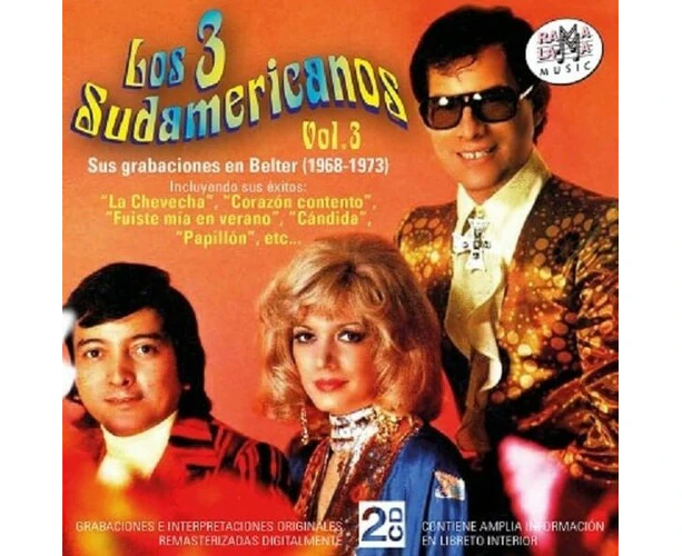 Los 3 Sudamericanos - Sus Grabaciones En Belter (1968-1973) Vol 3  [COMPACT DISCS] Spain - Import USA import