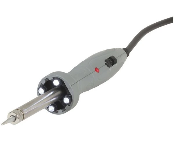 Duratech 40W 240V Soldering Iron with bright-white LED with replaceable tips