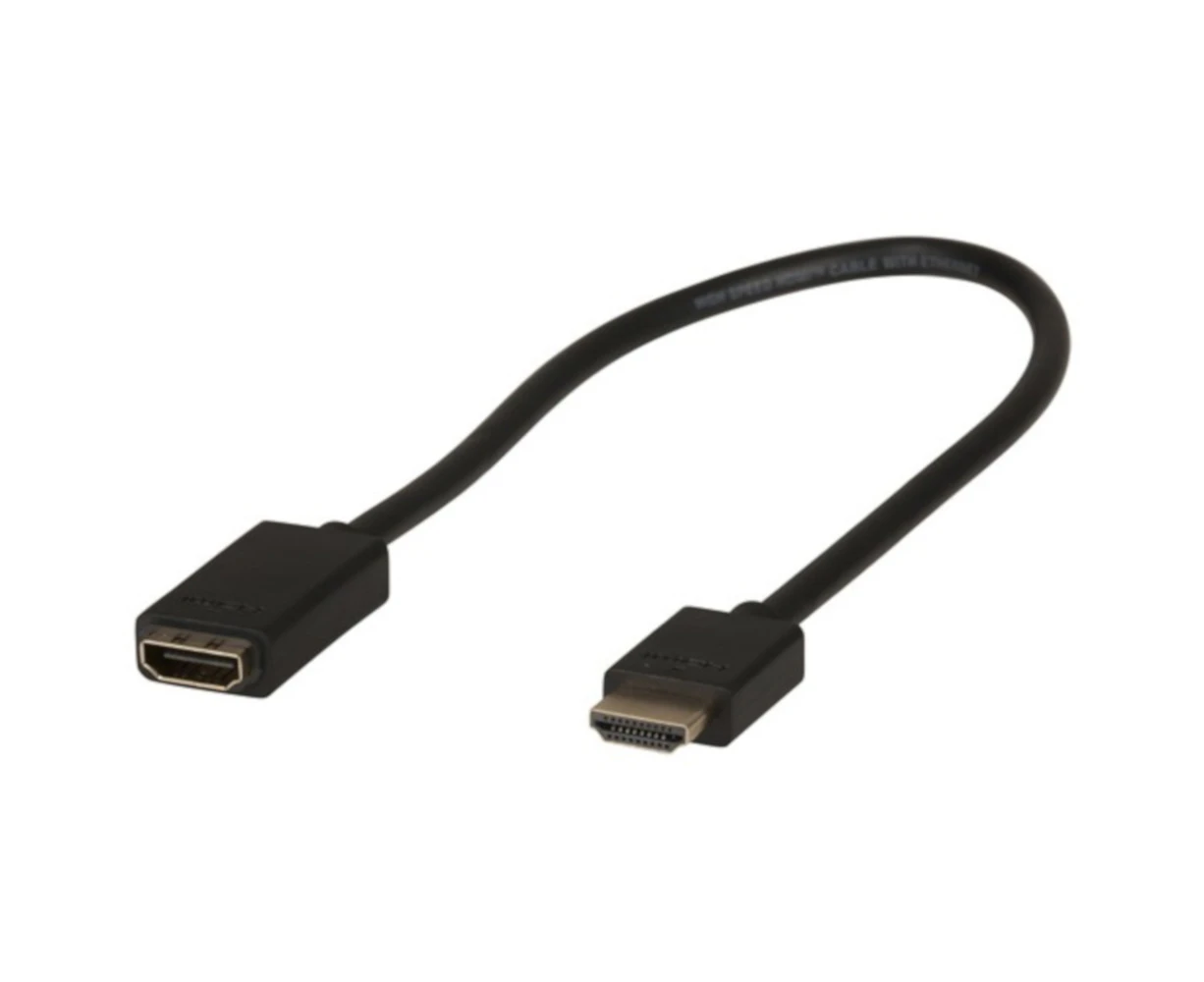 HDMI Male to Female 30cm Extension Cable into Those Hard-to-Reach Places