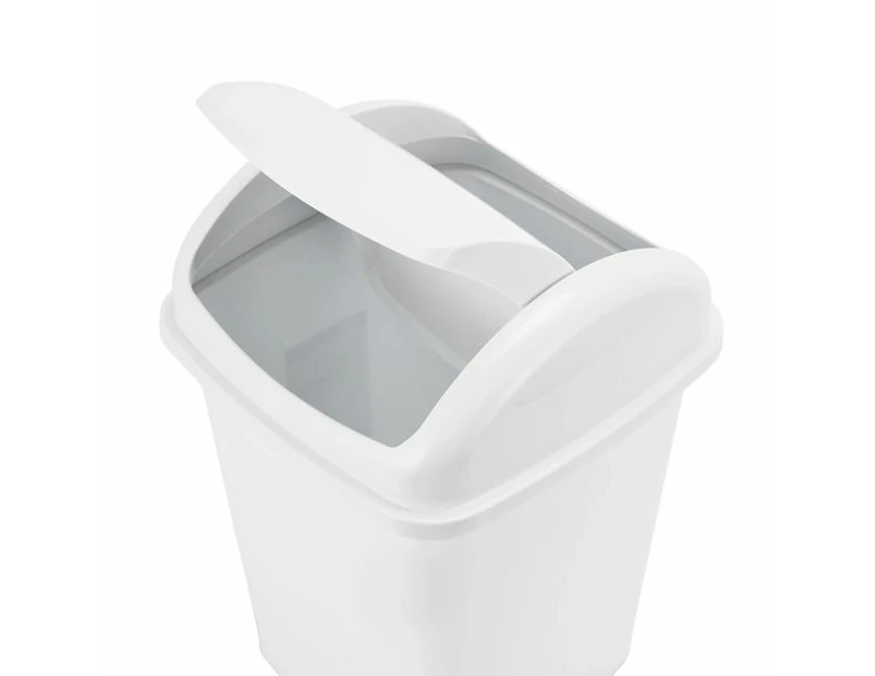 Swing Top Bin, 5L - Anko