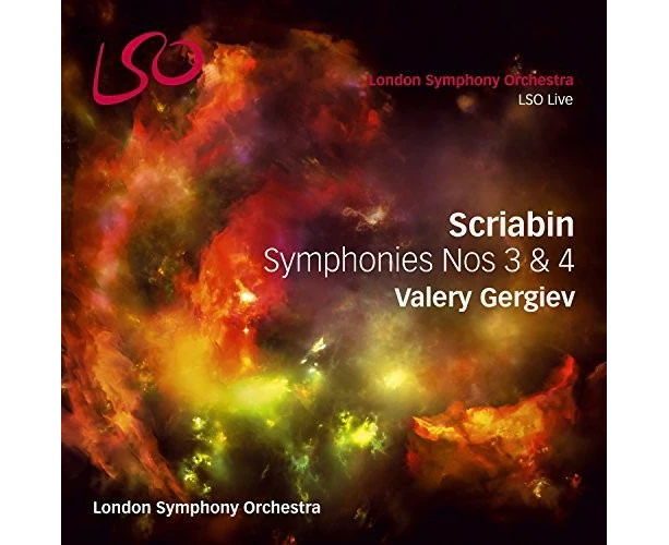 Scriabin / London Symphony Orchestra / Gergiev - Scriabin: Symphonies Nos. 3 & 4  [SUPER-AUDIO CD] Hybrid SACD USA import