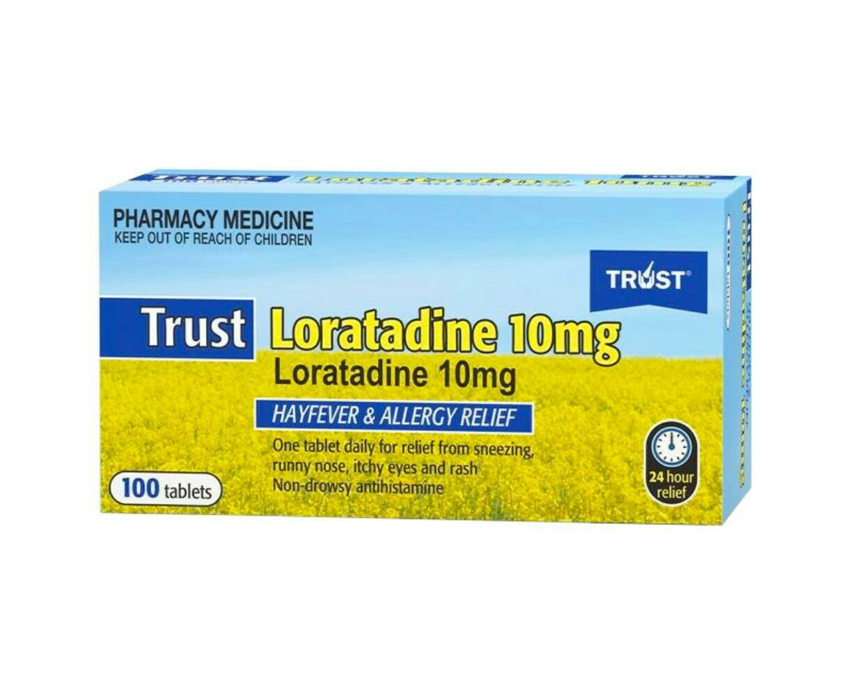 Trust Loratadine 10mg Tablets 100