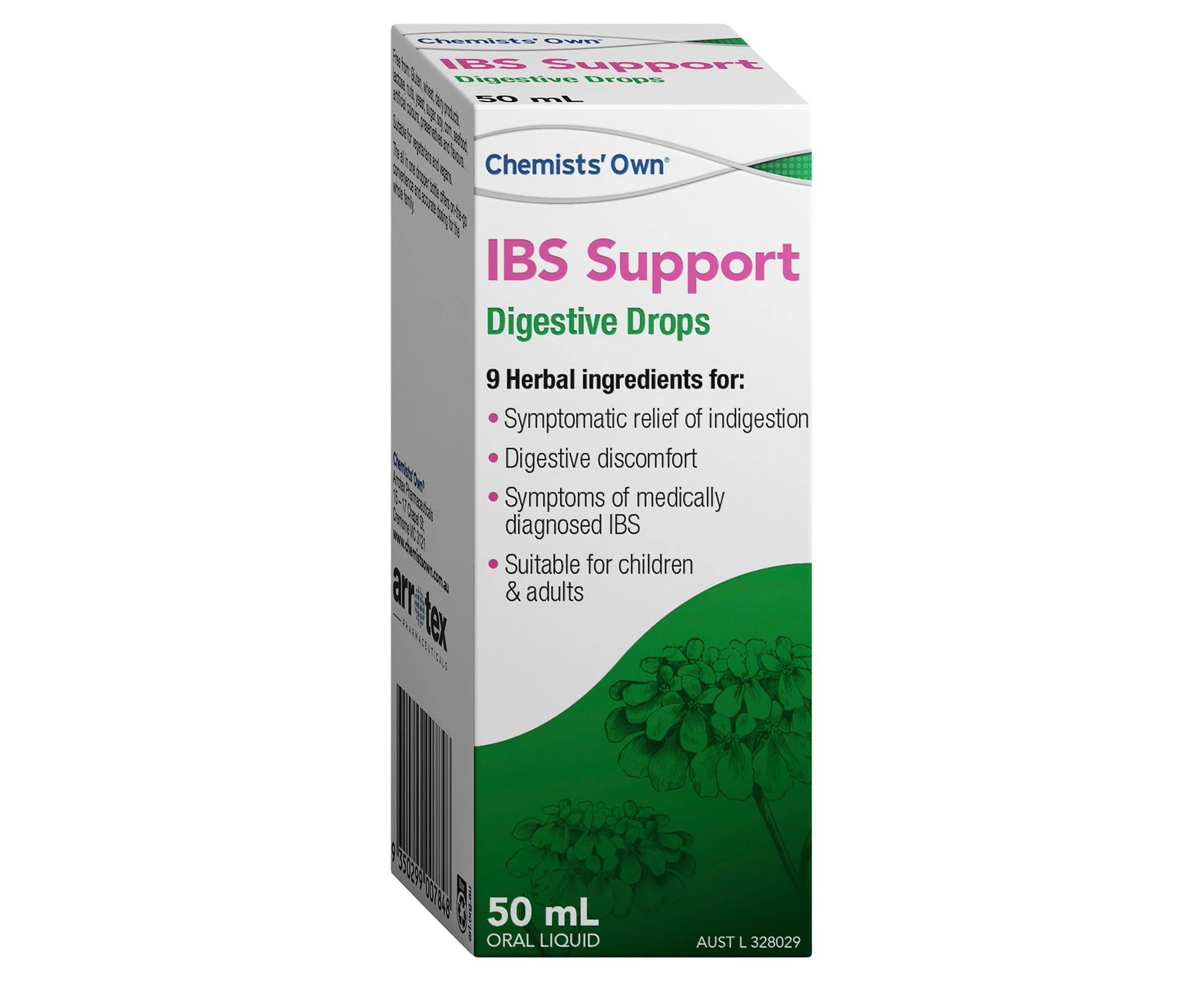 Chemists' Own IBS Support Digestive Drops 50mL