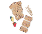 Pack of 8 - DIY Eco Toy Soldier Flat Pack Christmas Bon Bons 12" | Christmas Cracker Kit