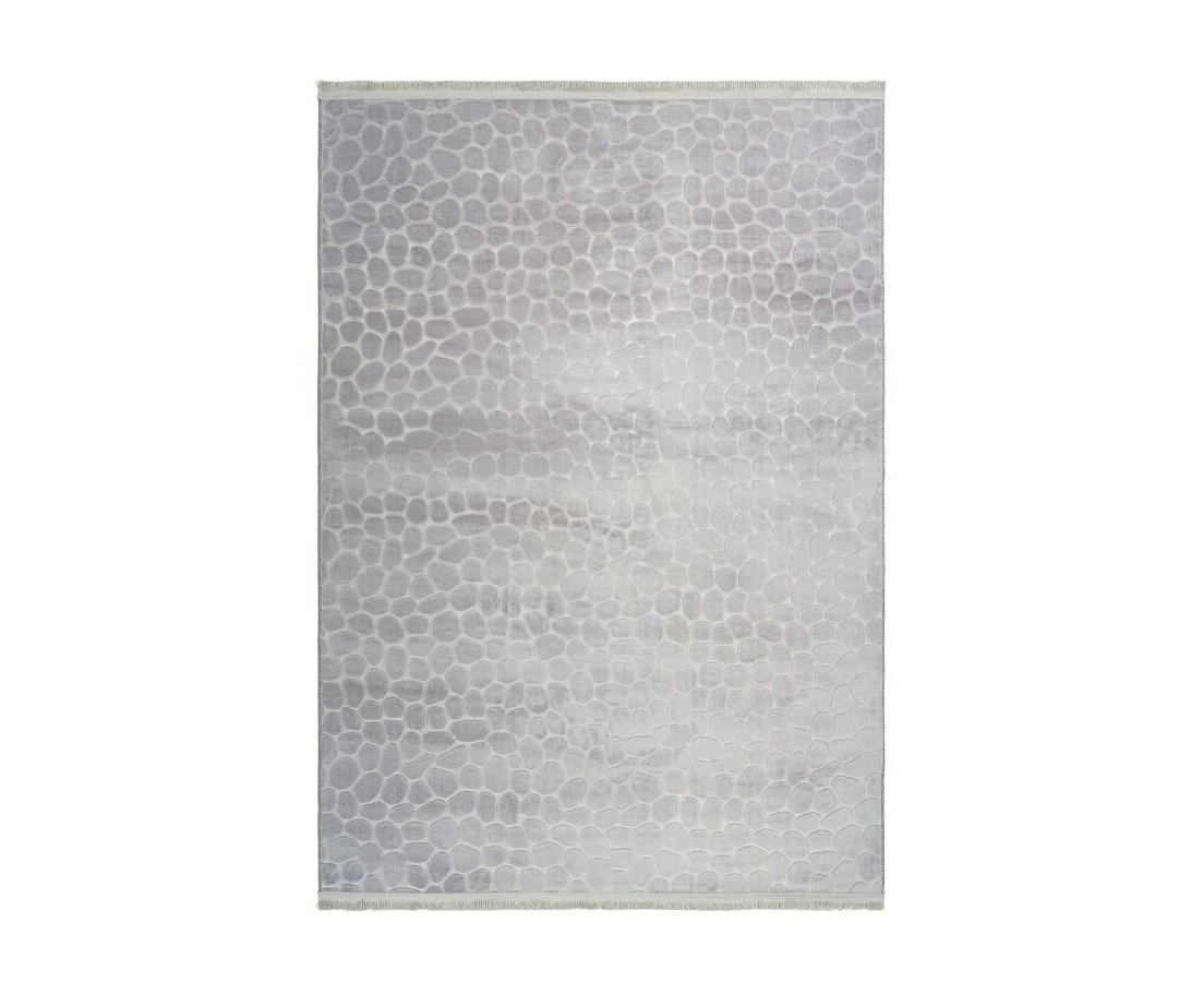 Peri 110 Light Grey Machine Washable Rug