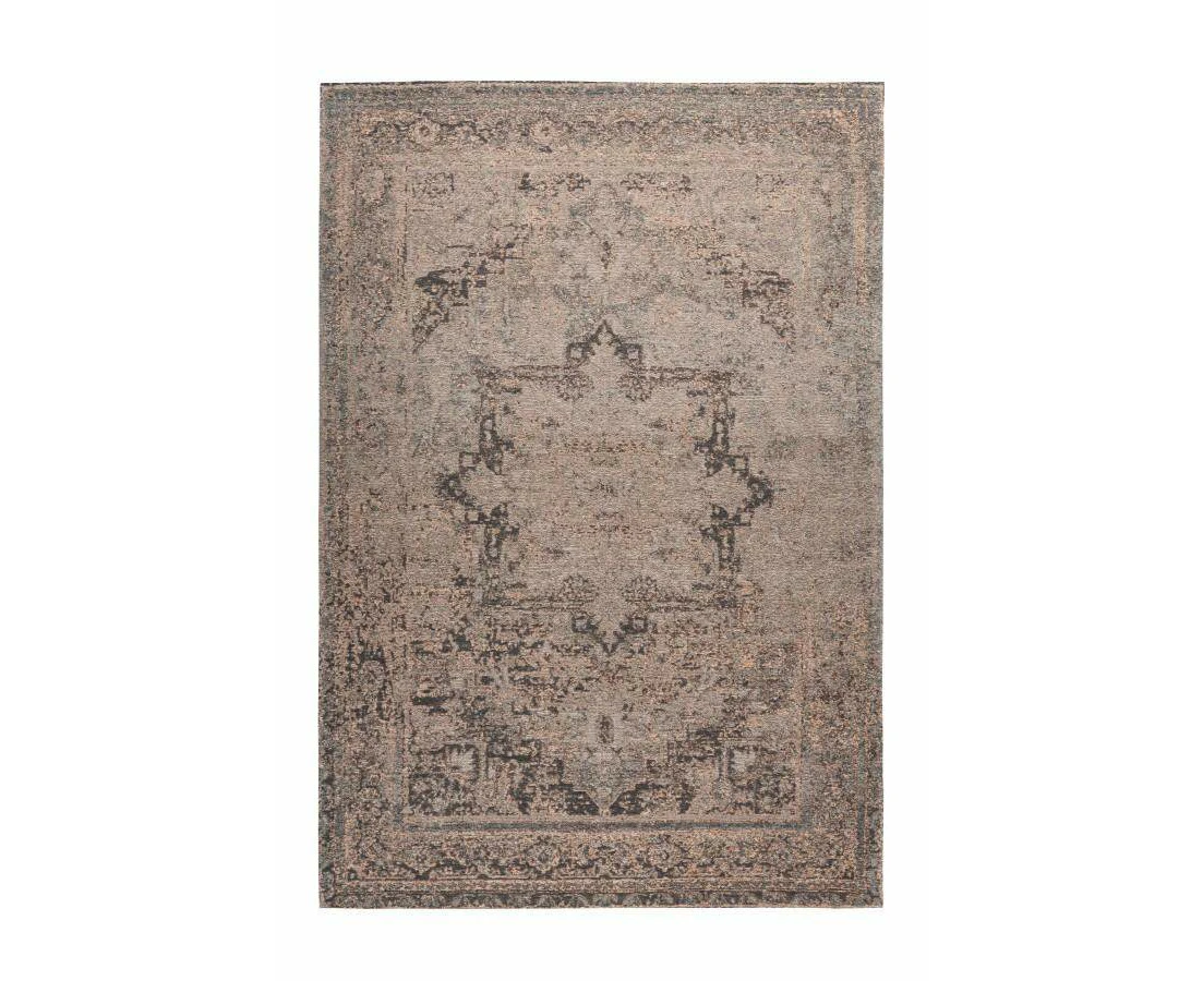 Pacino 991 Pink Vintage Faded Rug With Medallion