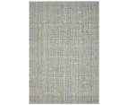 Parker Grey Jute and Wool Modern Pebble Pattern Rectangle Rug