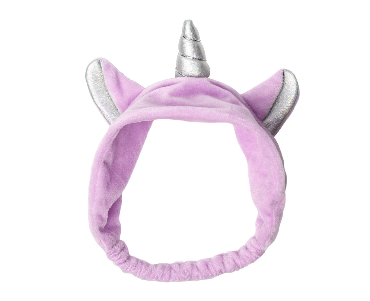 Legami Girls Headband Makeup/Shower Head Band Hairband One-Size Me Time Unicorn