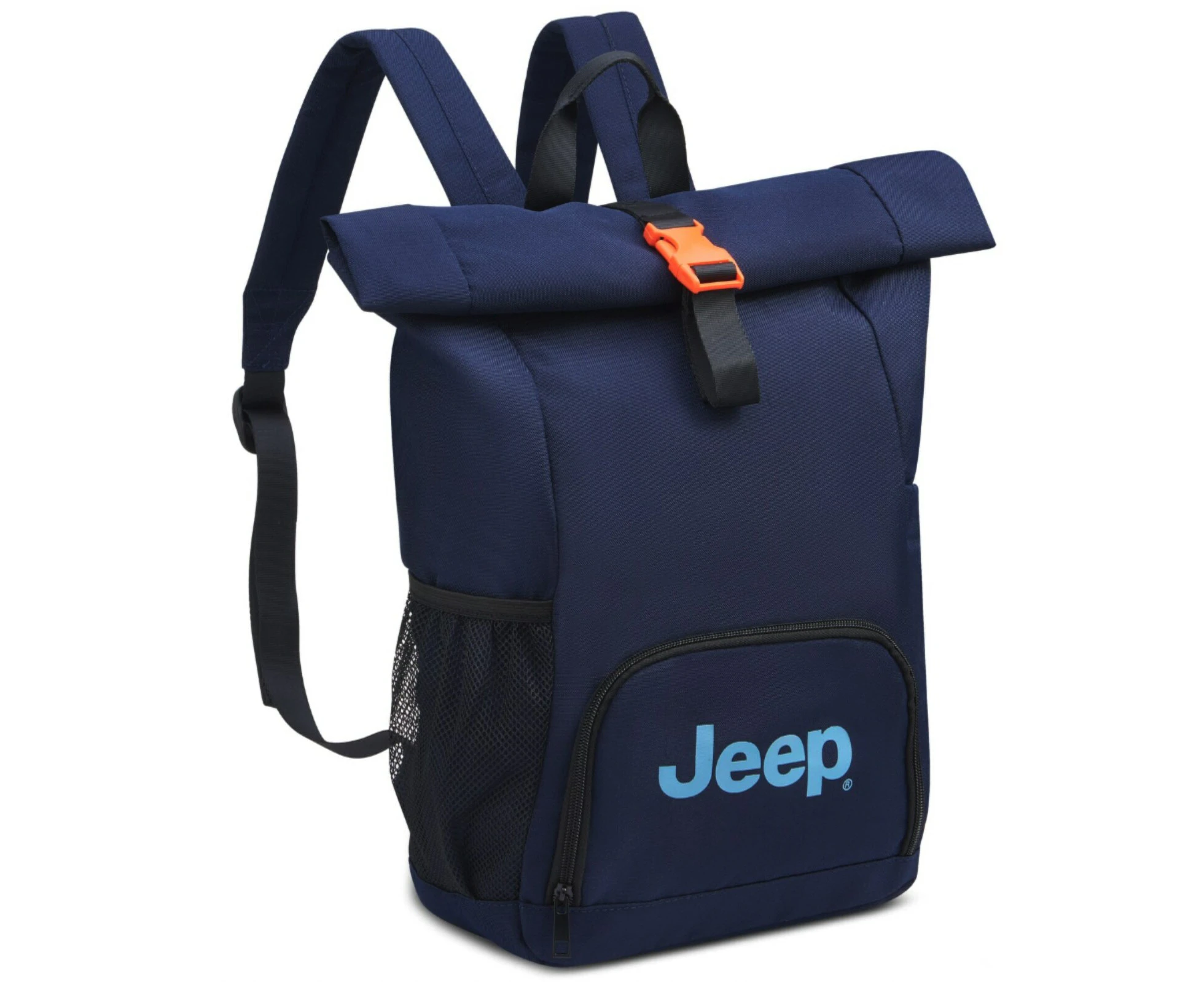 Jeep Rolltop 17" Laptop Backpack - Navy (JS016D)