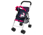 Bayer 51.5cm Doll Buggy Toy - Dark Blue/Pink