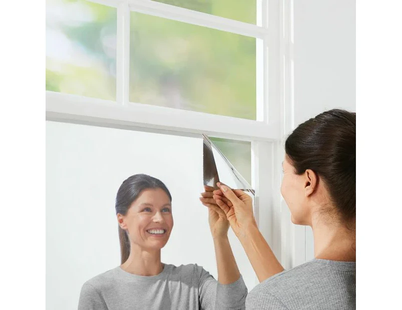 Removable Mirror Window Film - Anko