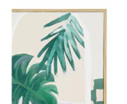 Framed Canvas, Tropical Palm - Anko