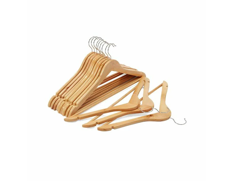 Wooden Hangers, 12 Pack - Anko