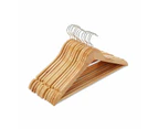 Wooden Hangers, 12 Pack - Anko