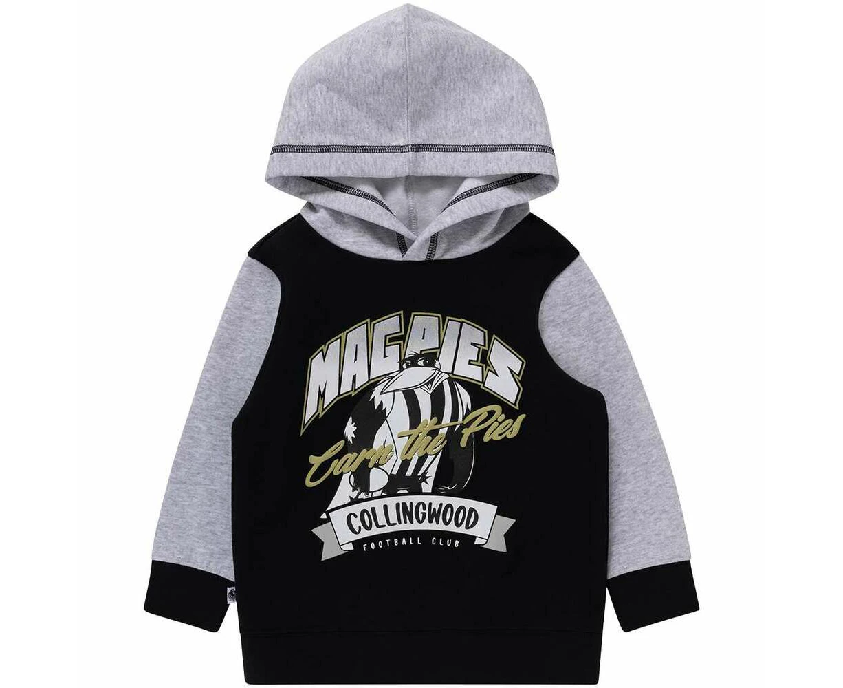 Collingwood Magpies Kids Supporter Hood