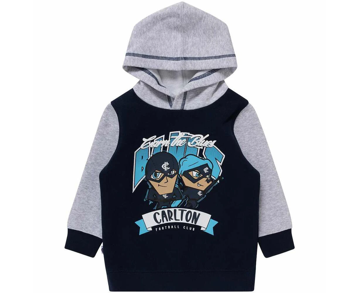 Carlton Blues Kids Supporter Hood