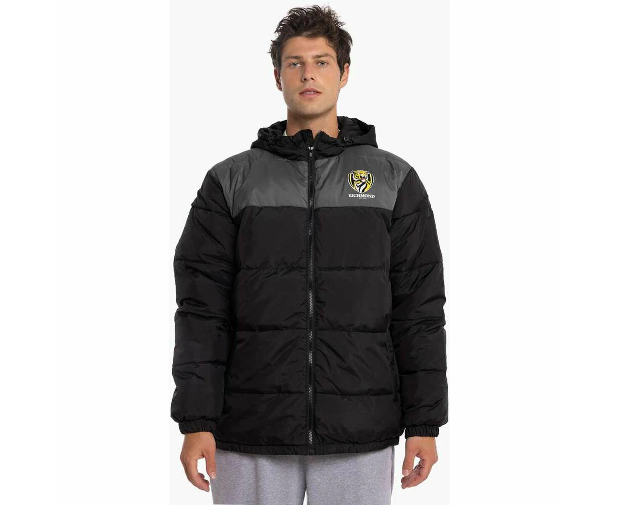 Richmond Tigers Mens Puffer Jacket