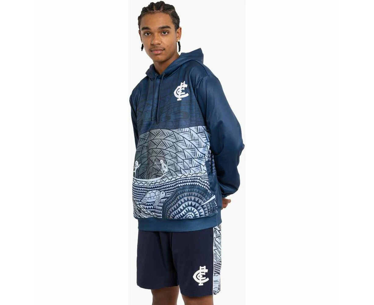 Carlton Blues Indigenous Lightweight Hoodie