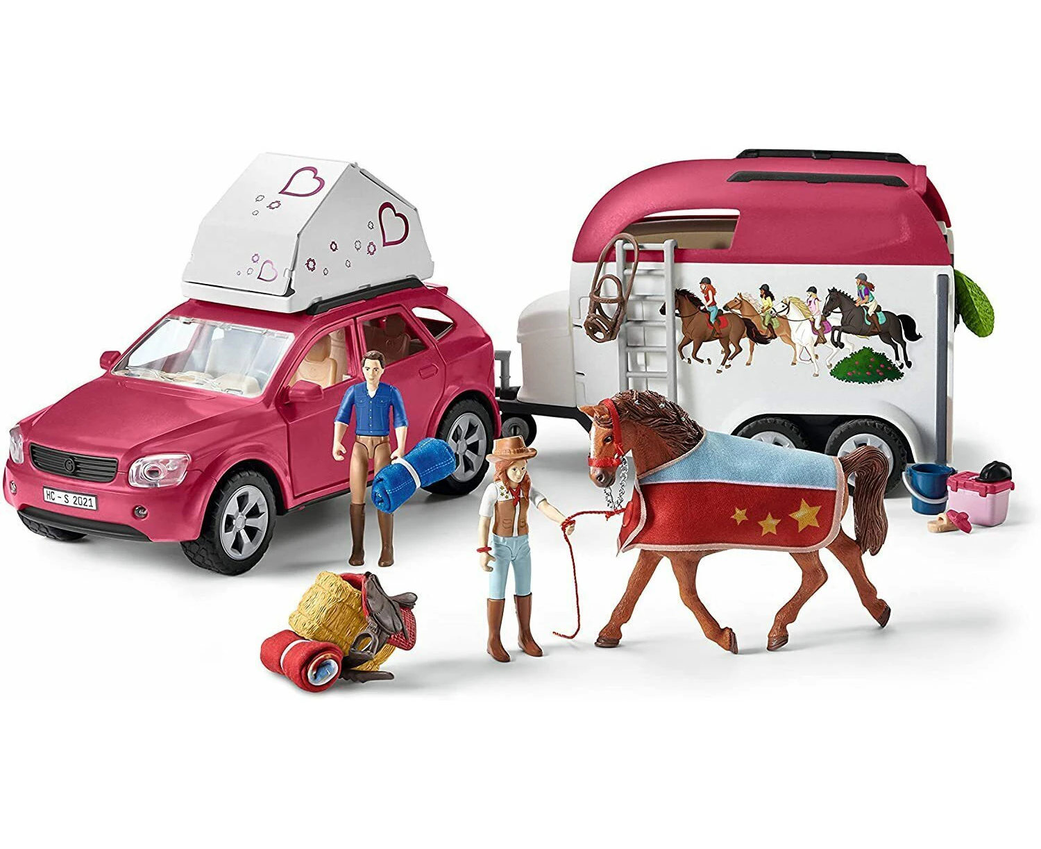 Schleich - Horse Adventures with Car and Trailer