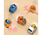 Mini Remote Control Bulldozer Watch Toy with USB Charging-White