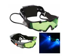 Adjustable LED Night Vision Goggles for Racing Bicycling Skiing