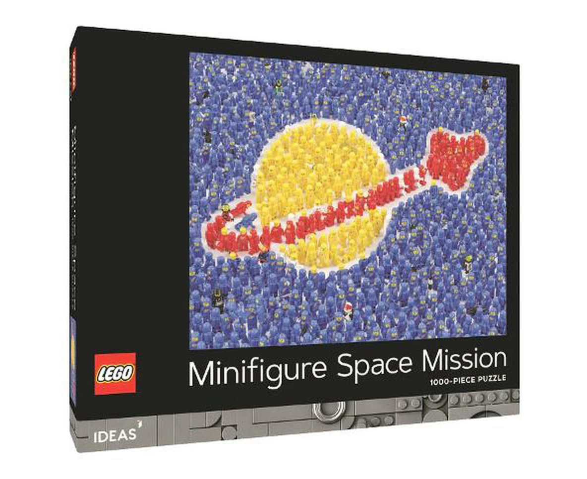 LEGO IDEAS Minifigure Space Mission 1000-Piece Puzzle