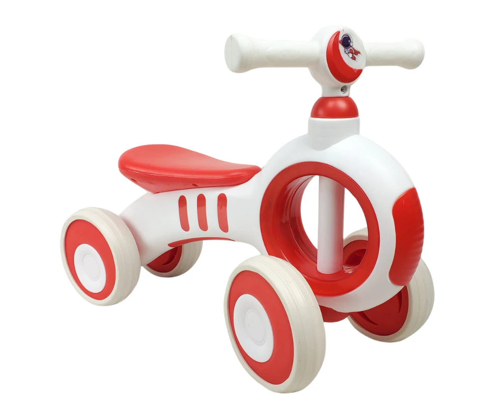 Aussie Baby Kidscool Mini Bike Balance Ride On Red/white