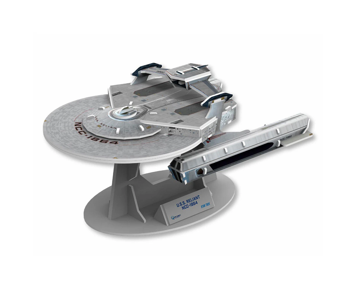 Quantum Mechanix Qraftworks Star Trek 3D Craft Model Kit USS Reliant NCC-1864