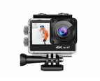 Waterproof DUAL Screen 4K Sports Camera Wireless Touch Screen Digital Camera Sports DV