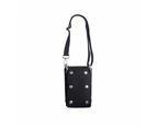 Katya Komarova Felt Phone Bag - Black/Black